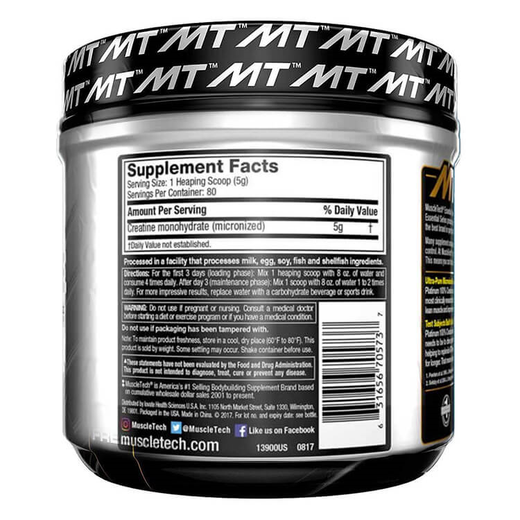 Muscletech Platinum Creatine-80Serv.-400G