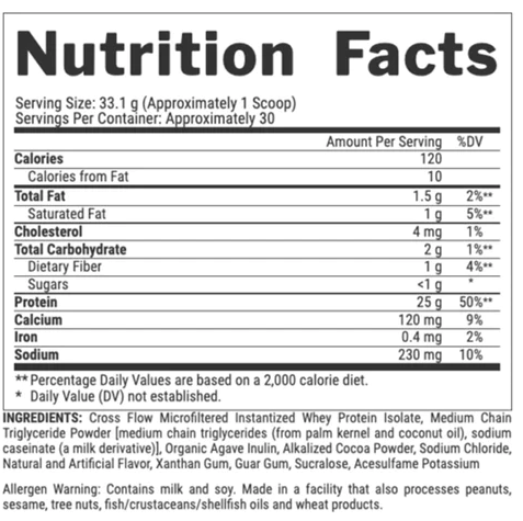 Nutrex Research Isofit-30Serv.-993g-Chocolate Shake