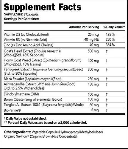 BPP Bogy Pharm Performance T-777-  30Serv.-90Capsules