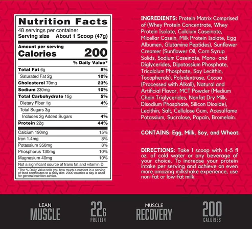 BSN Syntha 6 Ultra-Premium Protein Powder, 48 Servings,2.26 kg-Vanilla Ice Cream