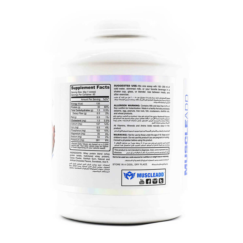Muscle Add Iso Add-60Serv-2160G-Chocolate Ice Cream
