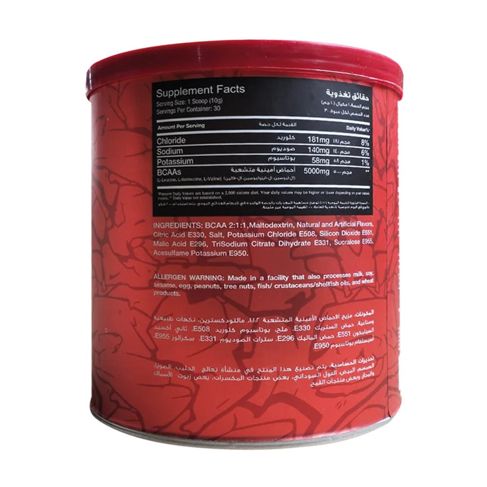 Big Ramy Labs Red Rex BCAA  300 gm-30 Serv. Lemon Lime Flavor