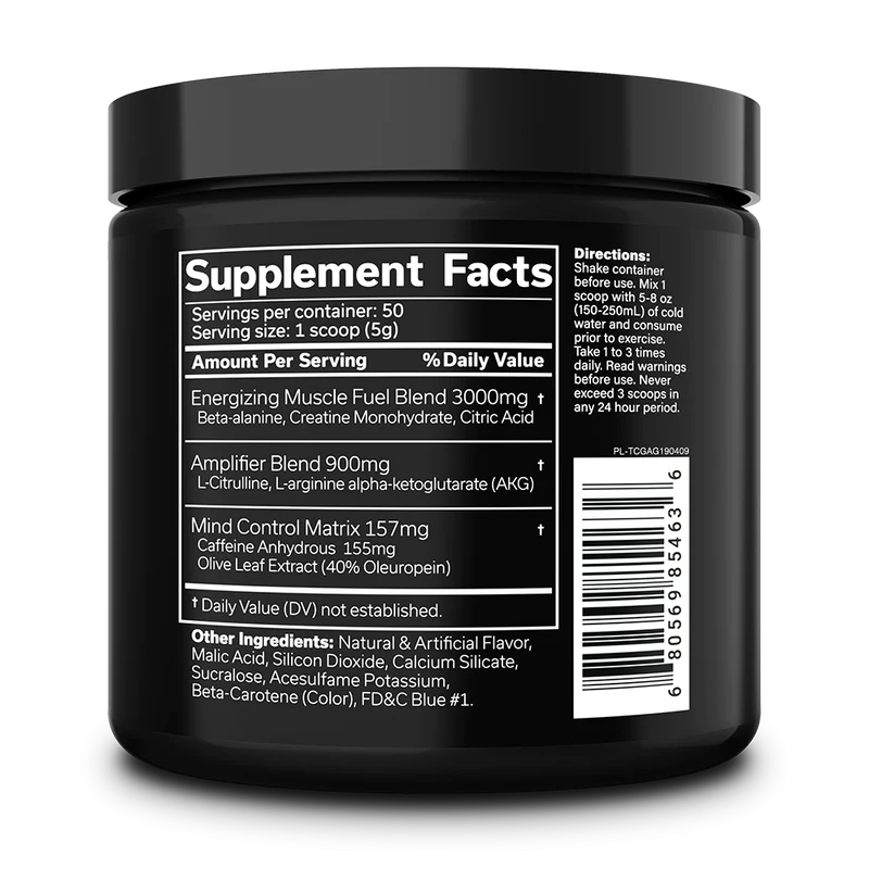 JNX Sports, The Curse, Pre-Workout, 8.8 oz (250 g)-Green Apple