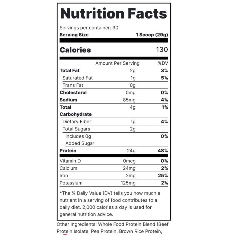 Redcon1 MRE Lite Real Whole Food Animal Based Protein-30Serv.-870G-Strawberry Shortcake