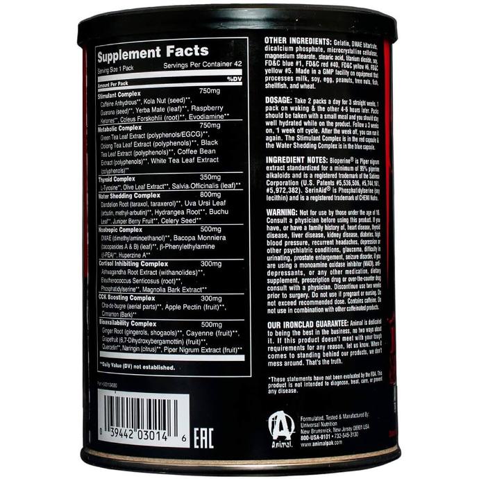 Universal Animal Cuts-42Serv.-42Packs