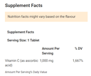 WINDMILL- Vitamin C-1000 MG. Sustained Release- 100Tap