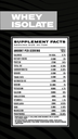 Gainz ISO Core - 1 Kilo - 32 servings‏ Chocolate Hazelnut