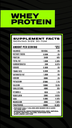 Gainz Whey Core Whey Core - 1 Kilo - 32 servings‏ Vanilla Ice Cream