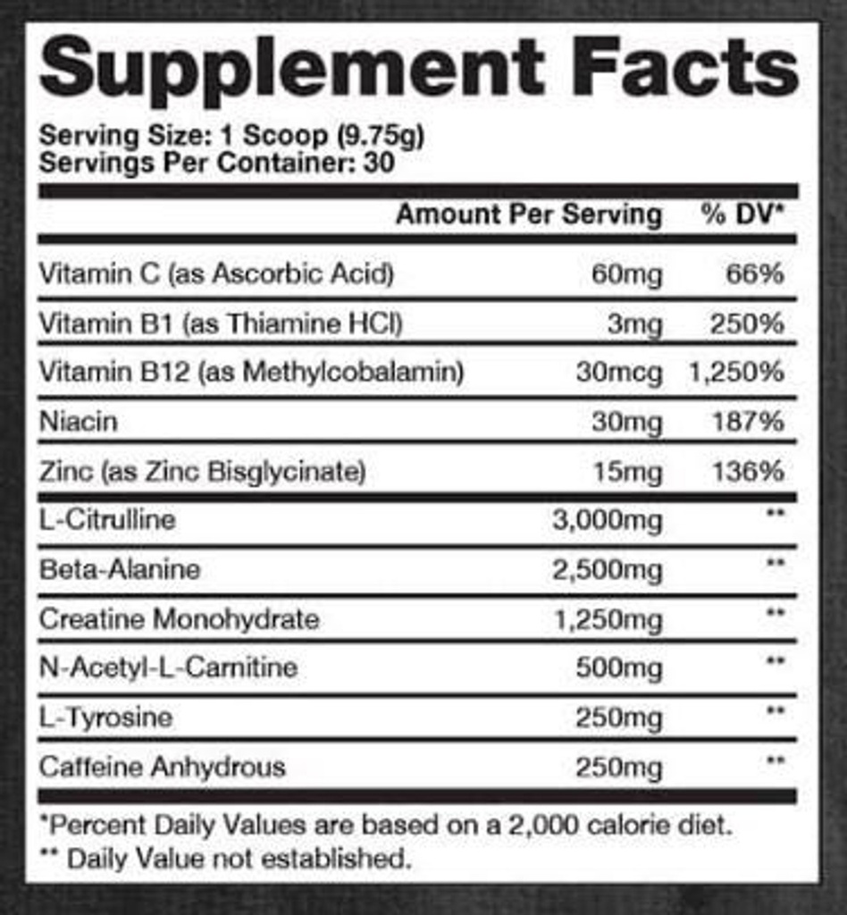 PRO SUPPS HYDE PRE WORKOUT - 30 SERVINGS (WATERMELON), Red, 292.5 g Powder(