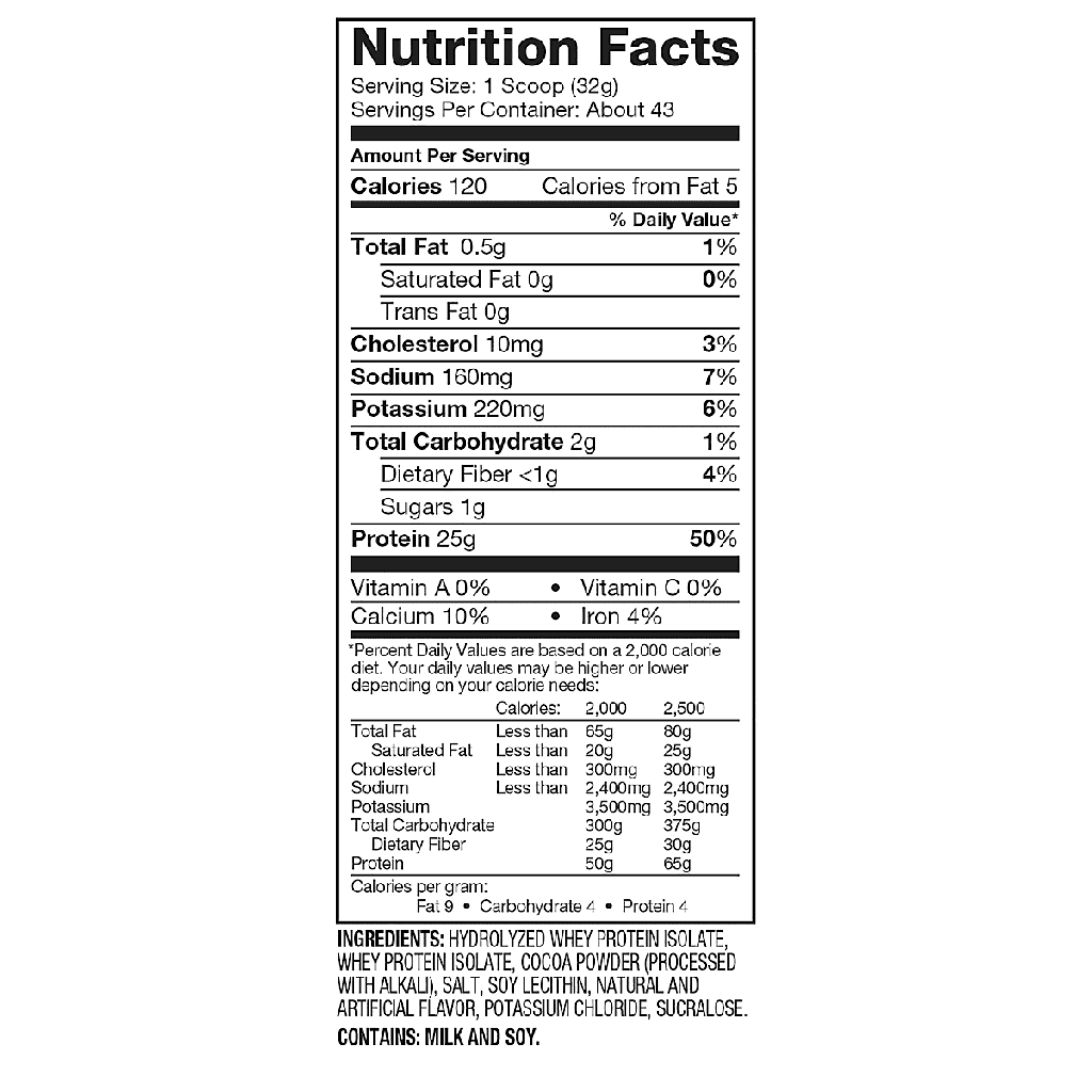 Dymatize ISO100-43Serv-1.4KG-Gourmet Chocolate