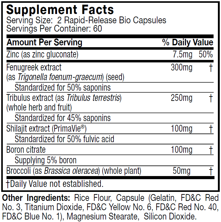 Muscletech Alpha Test-60Serv-120Caps