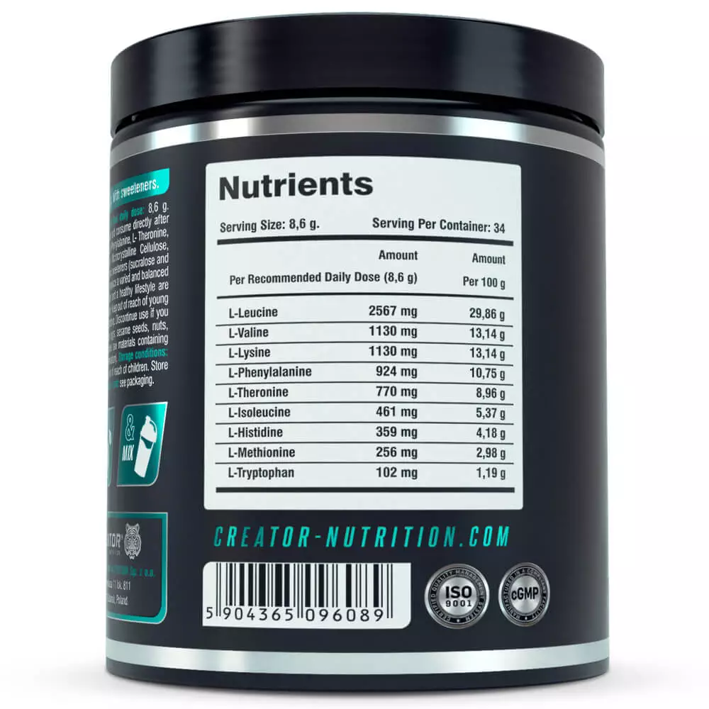 Creactor Nutrition Amino EAA -300 G -Strawbeery Mango
