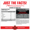 Musclemeds Bioengineered Beef Protein isolate Carnivor-56Serv.-1803G-Strawberry