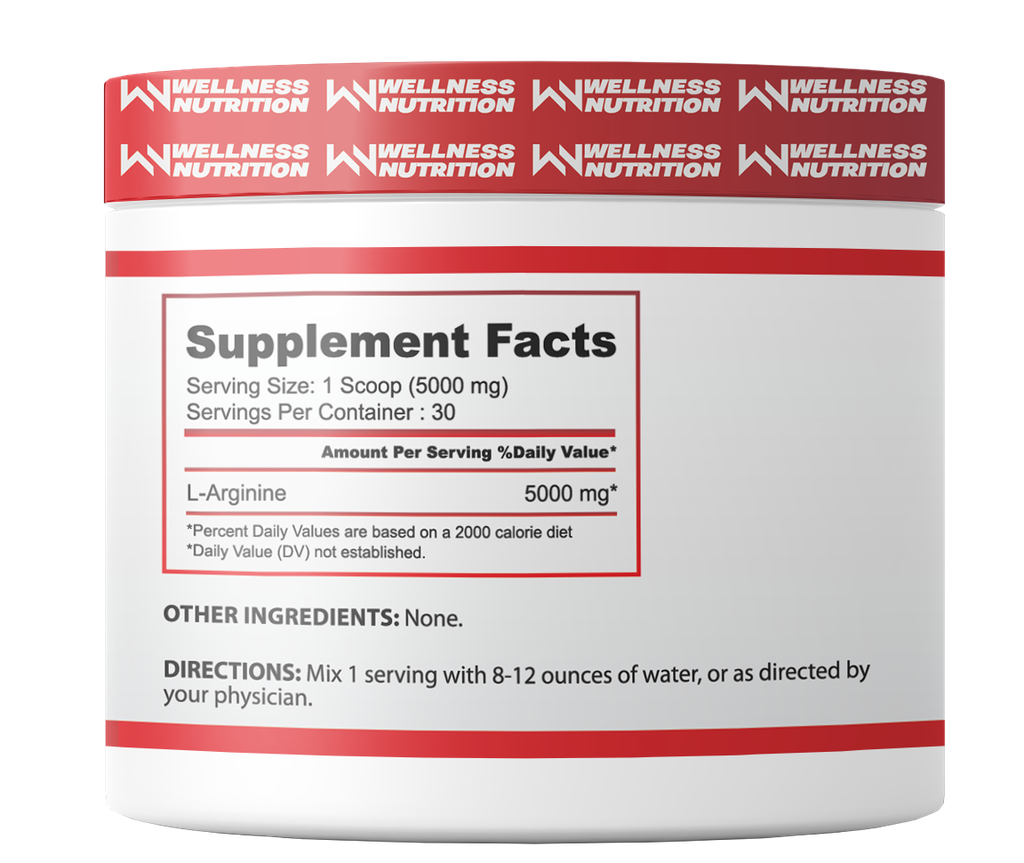Wellness-Nutrition Arginine 30 serving