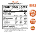Zero Treat - Peach Puree 180gm