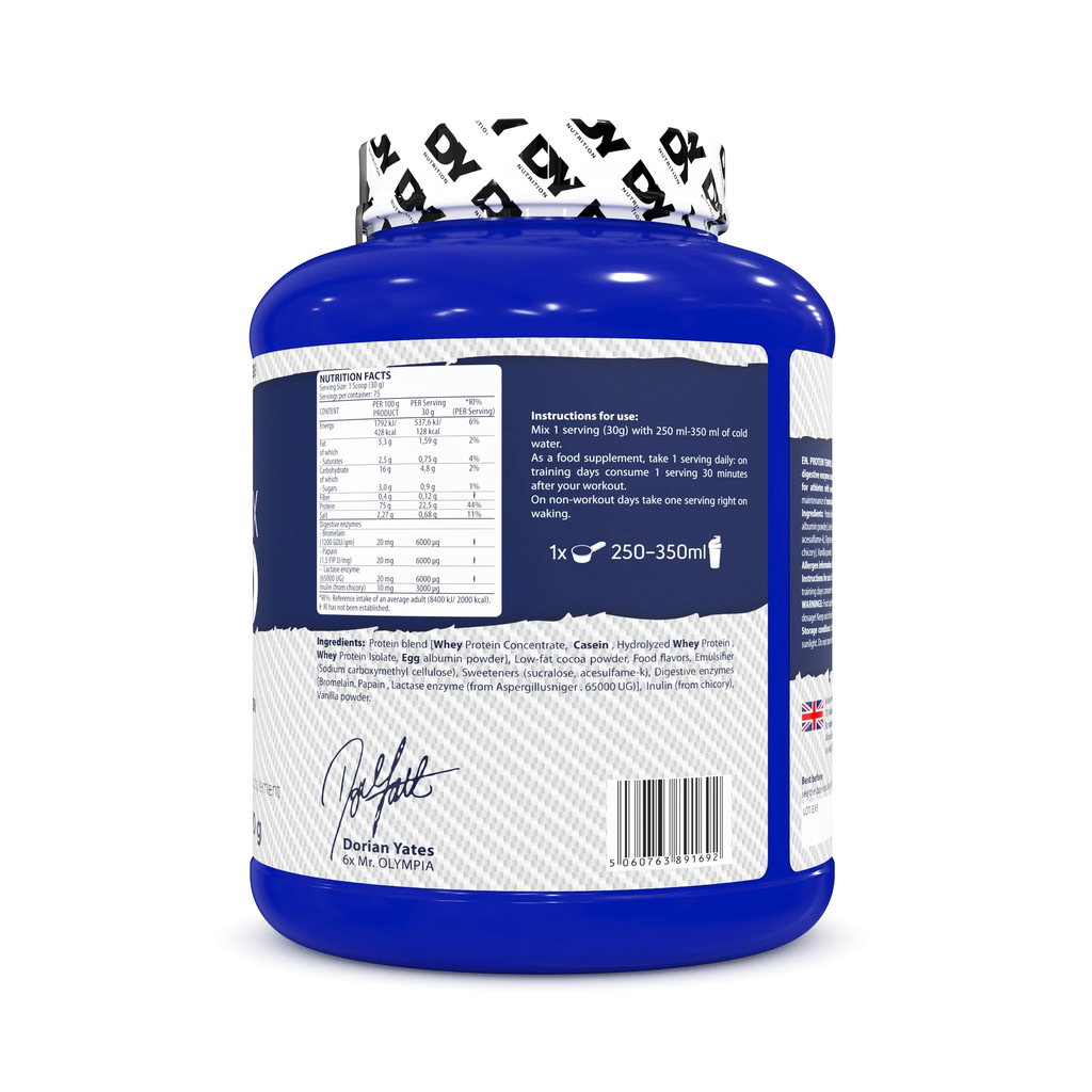 Dy Nutrition Whey Complex Tempro- 75Serv.- 2270G.-Coconut Milk Flavor