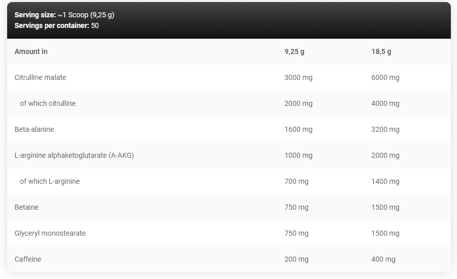 Kevin Levrone Shaaboom ICE Pump-463 g -Peach Flavour
