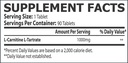 Core Champs L-Carnitine 1000MG 90 Tablets