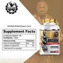 Dexter Jackson L-Arginine 180 Tablets Nitric Oxide Precursor-1000MG