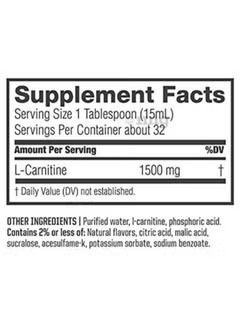Twinlab L Carnitine Fule 1500-473 Ml-Twisted Orange