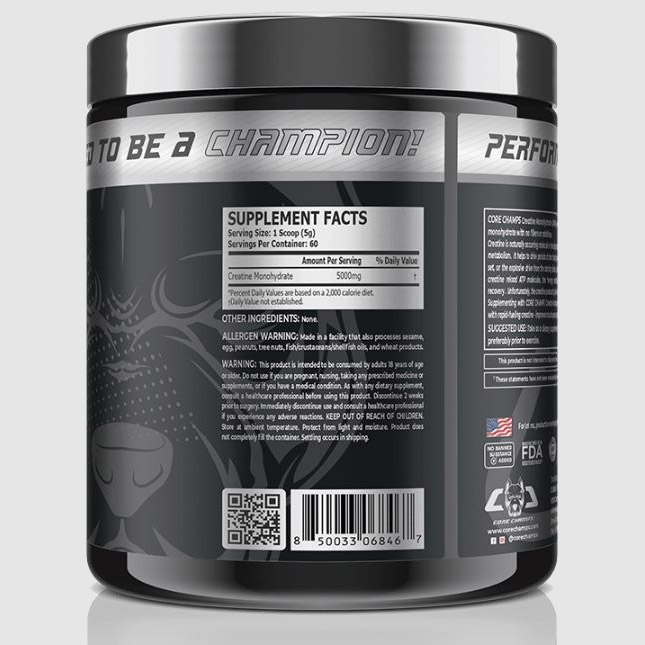 Core Champs Creatine-60Serv.-300G.-Unflavored