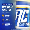 Ronnie Coleman Signature Series Omega -3 XS -120 Softgels