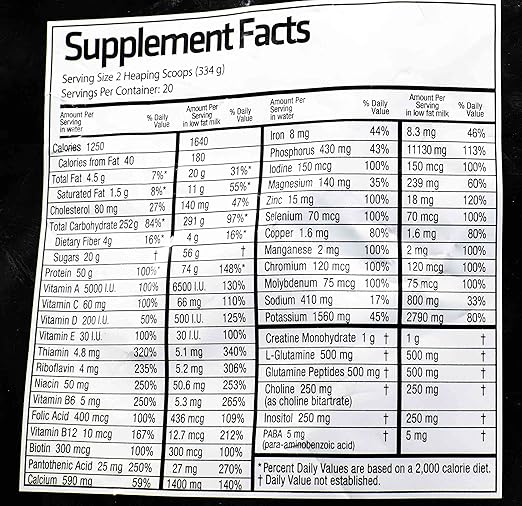 Super Muscle Mass 6.9kg 20Serv. CHOCOLATE