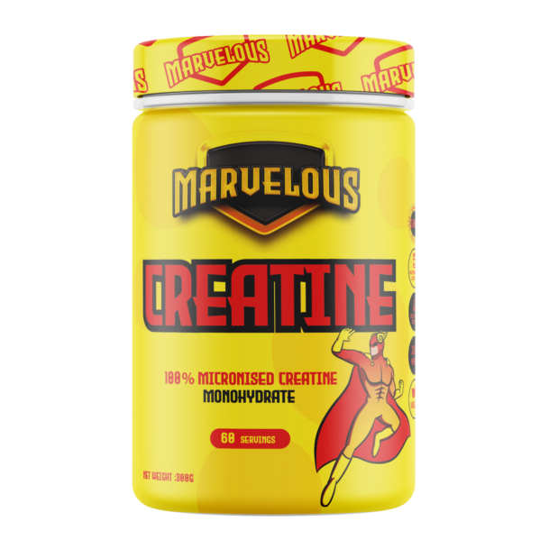 Marvelous Nutrition-Creatine Monohydrate-300gm-60 Serv.-Unflavored