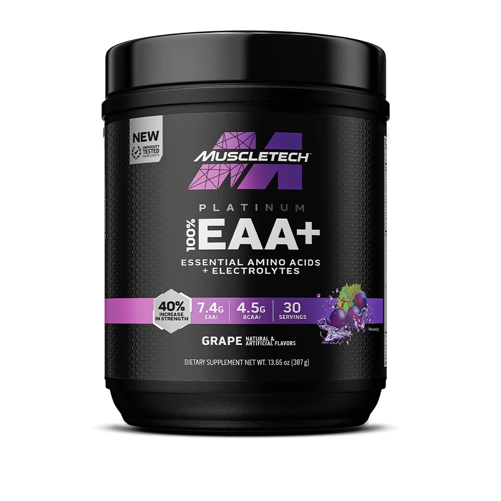 Muscletech EAA+ Essential Amino Acids+ Electrolytes-.30serv-Grape.
