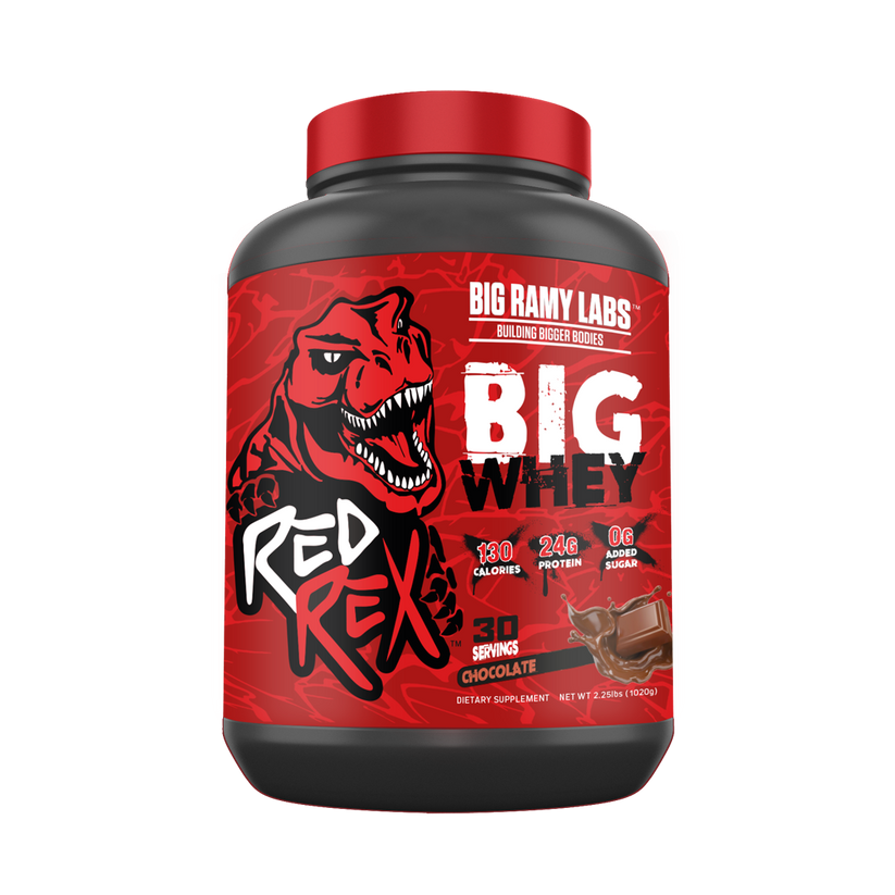 Big Ramy Labs Red Rex Big whey-1KG-30 serv.-Chocolate