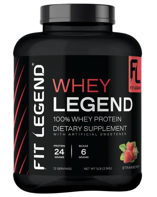 Fit Legend %100 whey Legend Protein-2.3KG-72Serv.-Strawberry