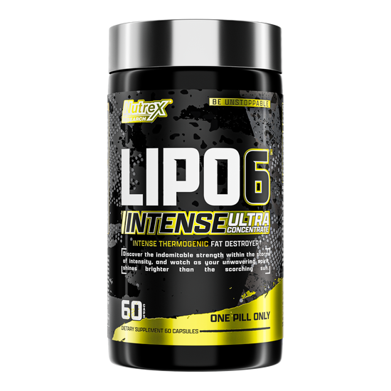 Nutrex Research Lipo-6 Black Intense 60 Capsules
