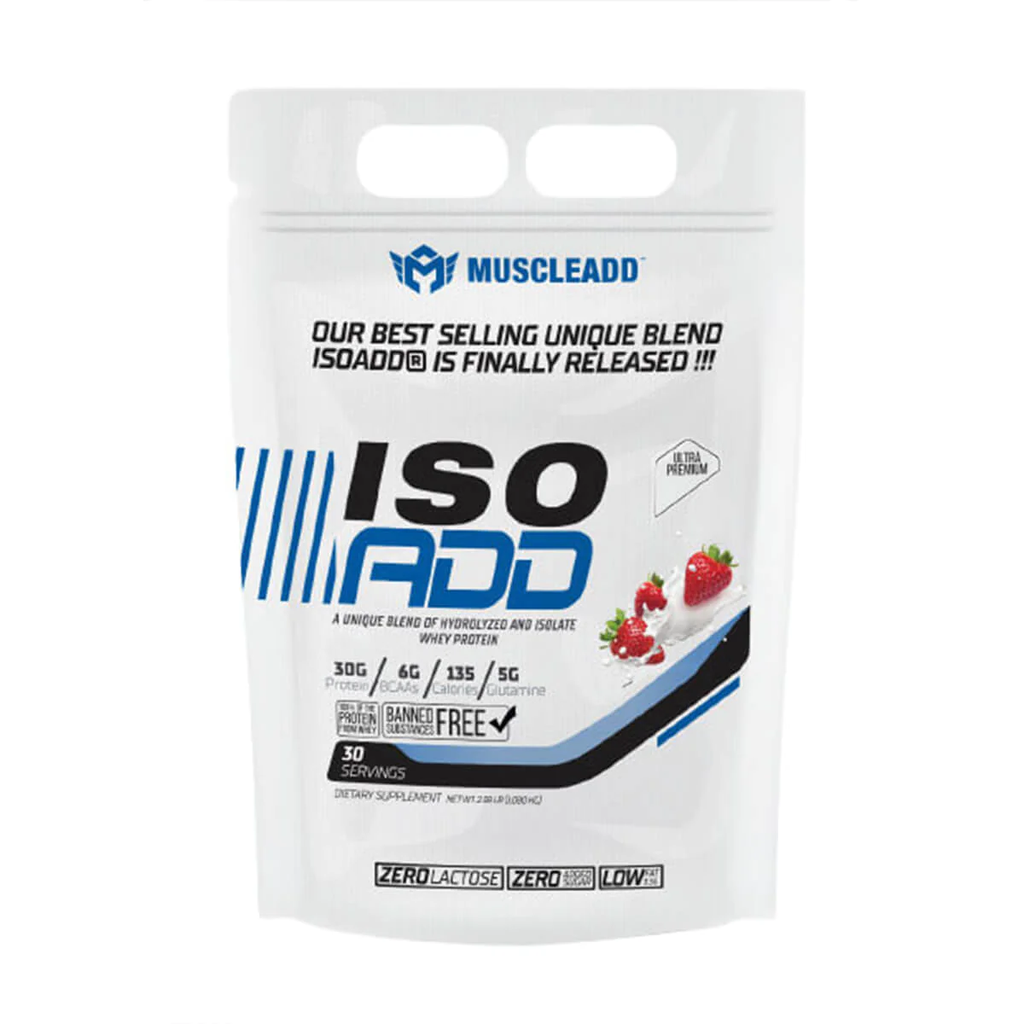 Muscle Add Iso Add-30Serv-1080G.Strawberry Ice Cream