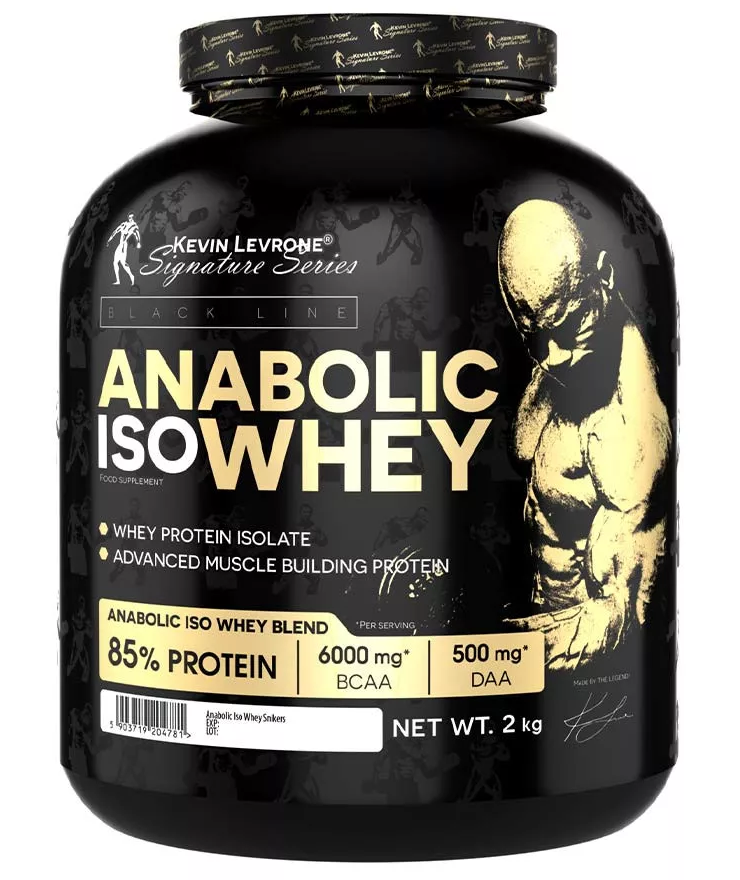Kevin Levrone Black Line Anabolic Iso Whey-2270g-66Serv.-Strawberry