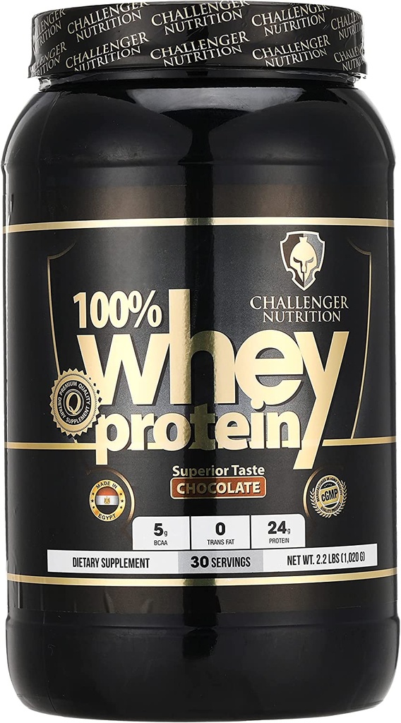 Challenger Nutrition Whey Protein-900G-30Serv-Chocolate