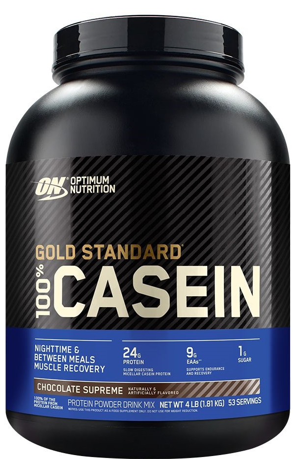 Optimum Nutrition Gold Standard 100% Casein - 1.8Kg -53 Serv. -Chocolate
