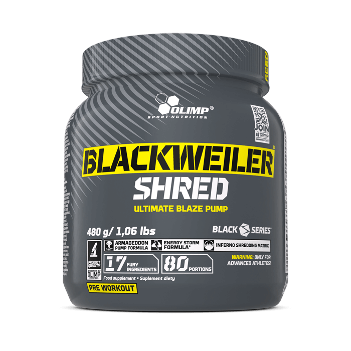 Olimp Sport Nutrition BLACK WEILER SHRED 480 G