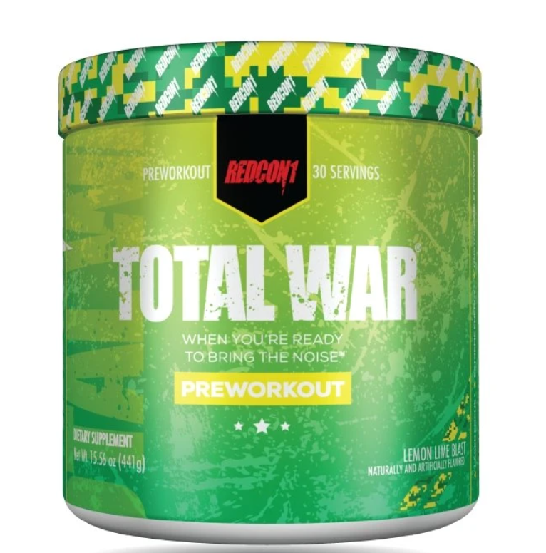 Redcon1 Total War Preworkout-30Serv.-441G-Lemon Lime Blast
