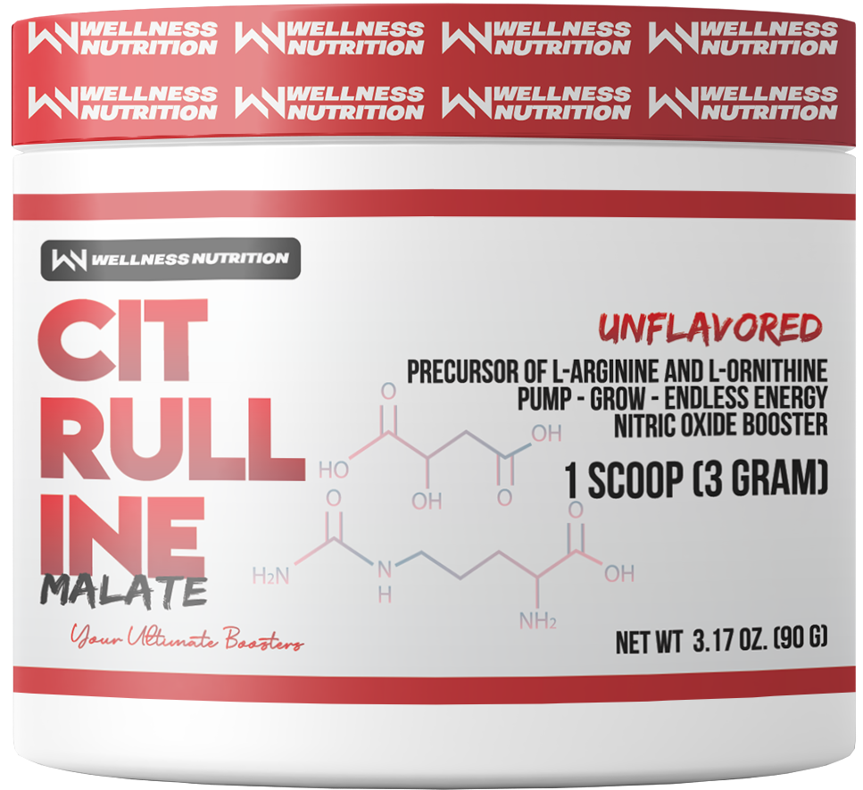 Wellness Nutrition Citrulline Malate-90G-30 Serv.-Unflavored