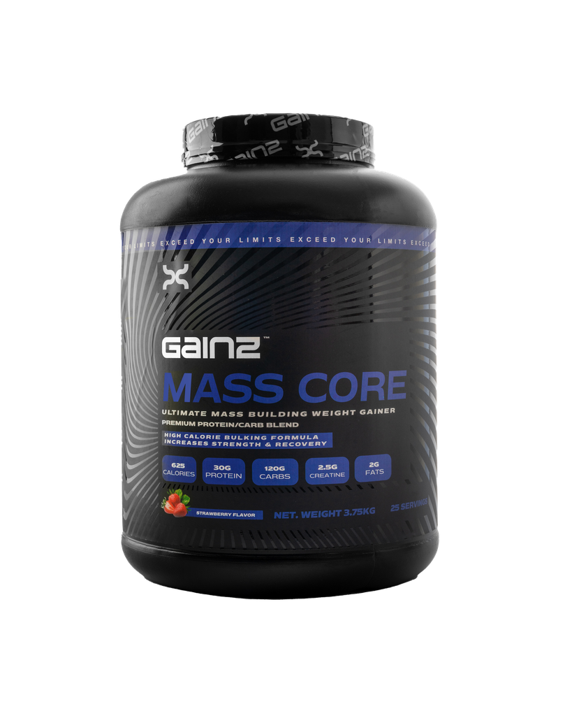 Gainz Mass Core-3.75KG-32serv.-Strawberry