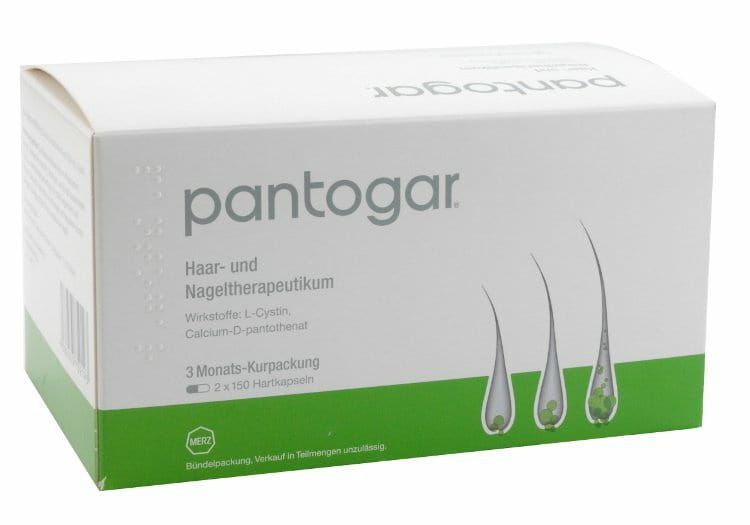 Pantogar Kapsein Haar-Und -90 Hartkapseln