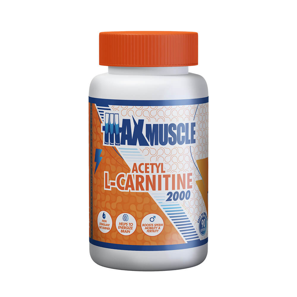 Max Muscle Acety L-Carnitine 2000-45 Ser - 90 Capsules