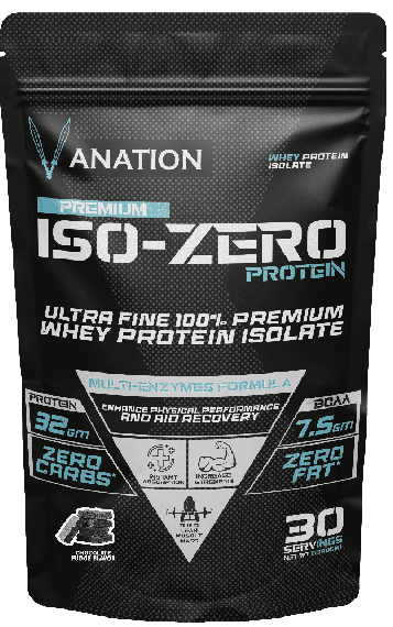 Vanation ISO -Zero 30 Serv. -1080 Mg -Premium-Highest Grad whey Protein Isolate(Chocolate Fudge)