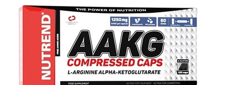 Nutrend AAKG Compressed Caps-120 Caps