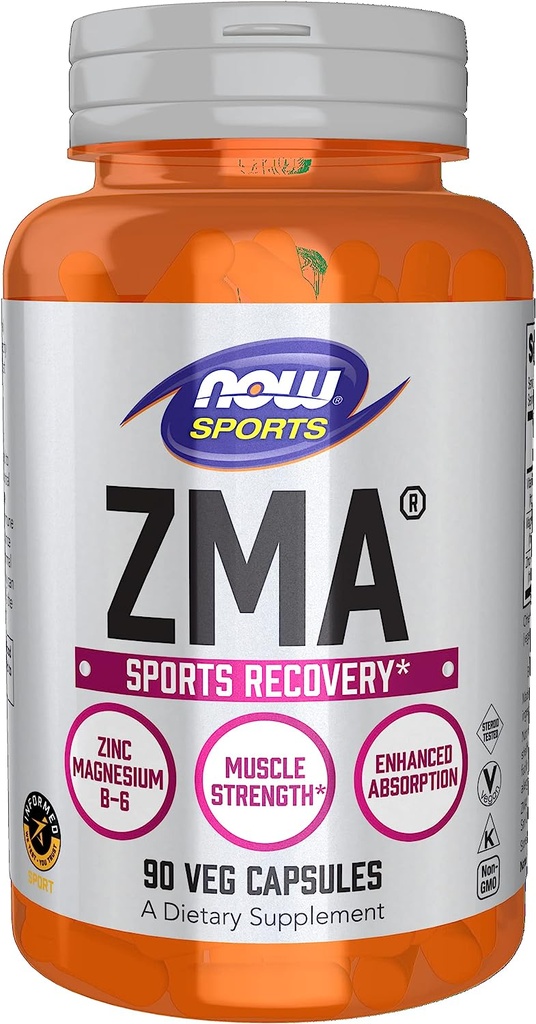 Now Sports ZMA Sports Recovery 90 Capsules