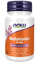 Now Melatonin 60 Capsules 3Mg