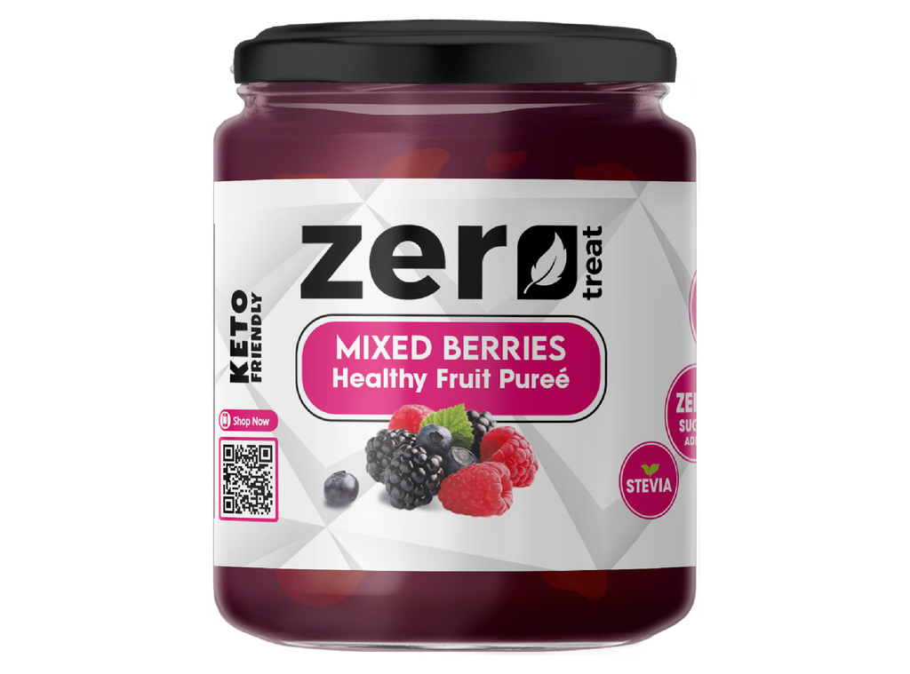 Zero Treat - Mixed Berries Puree 180gm