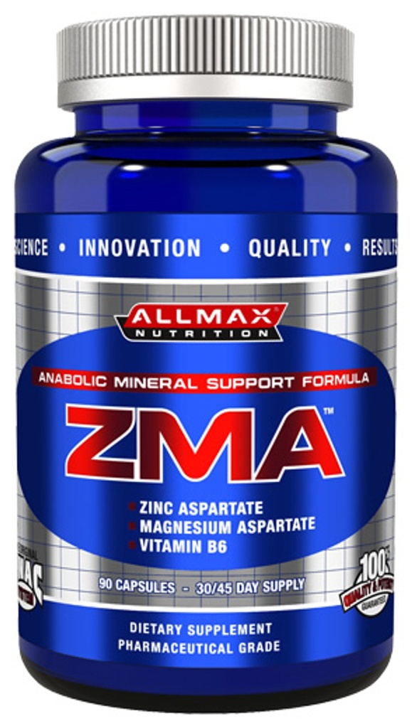 AllMax Nutrition - ZMA - 90 Capsules -  30 Servings