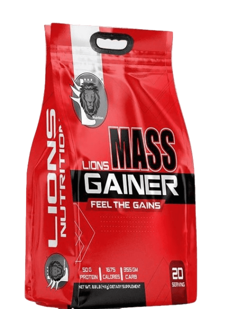 Lions Nutrition Mass Gainer-5Kg-20serv.-Vanilla Ice Cream