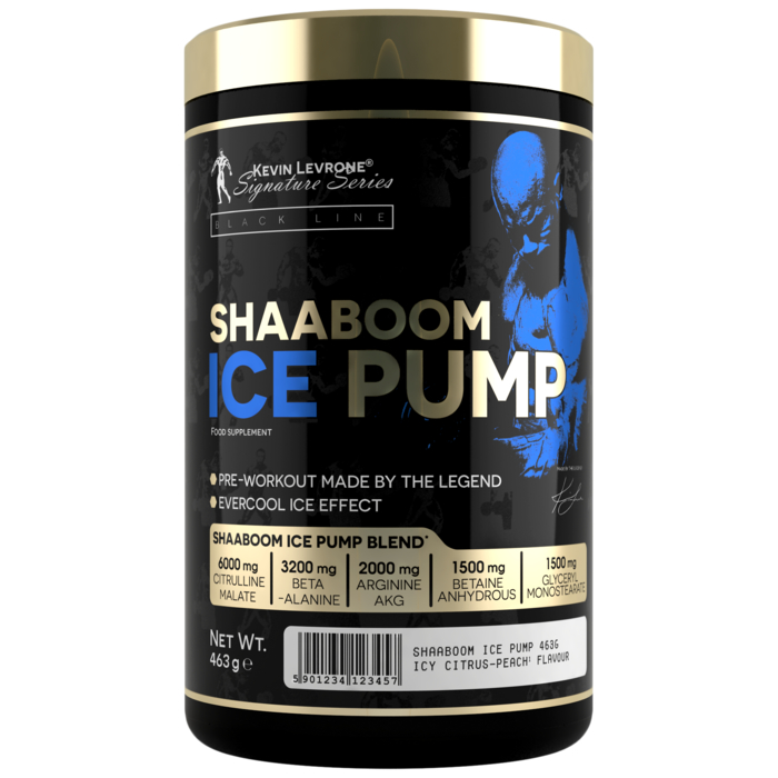 Kevin Levrone Shaaboom ICE Pump-463G-50Serv.-Peach Flavour